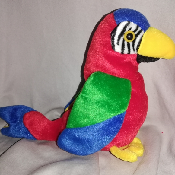 Vintage TY Beanie Baby 'Jabber' the Parrot - Picture 2 of 6